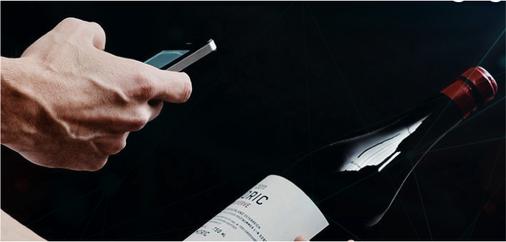 Brand protection: Wine bottle authentication with NanoSealRT and NFC phone